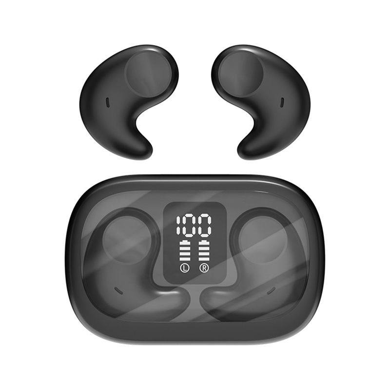 Ein Ohr 5,7 × 3,7 × 2,4 cm, leicht und dünn ohne In-Ear-Design für bequemes Schlafen