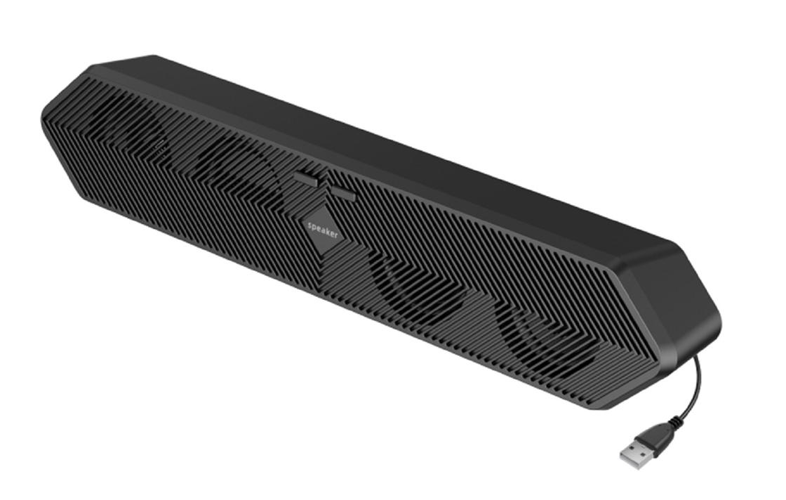 Minimalistisches Desktop-Lautsprecher-Design mit BT und USB-Verbindung, 2-Zoll-Full-Range-Treiber 6W Ausgang 800mV Empfindlichkeit Eingang