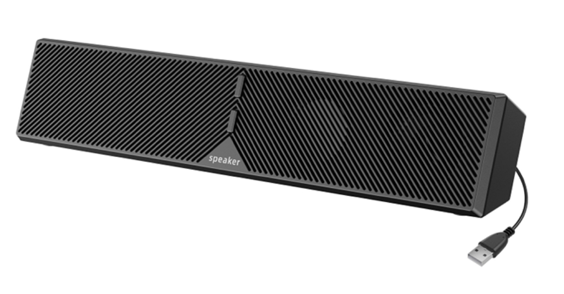 Minimalistisches Desktop-Lautsprecher-Design mit BT und USB-Verbindung, 2-Zoll-Full-Range-Treiber 6W Ausgang 800mV Empfindlichkeit Eingang