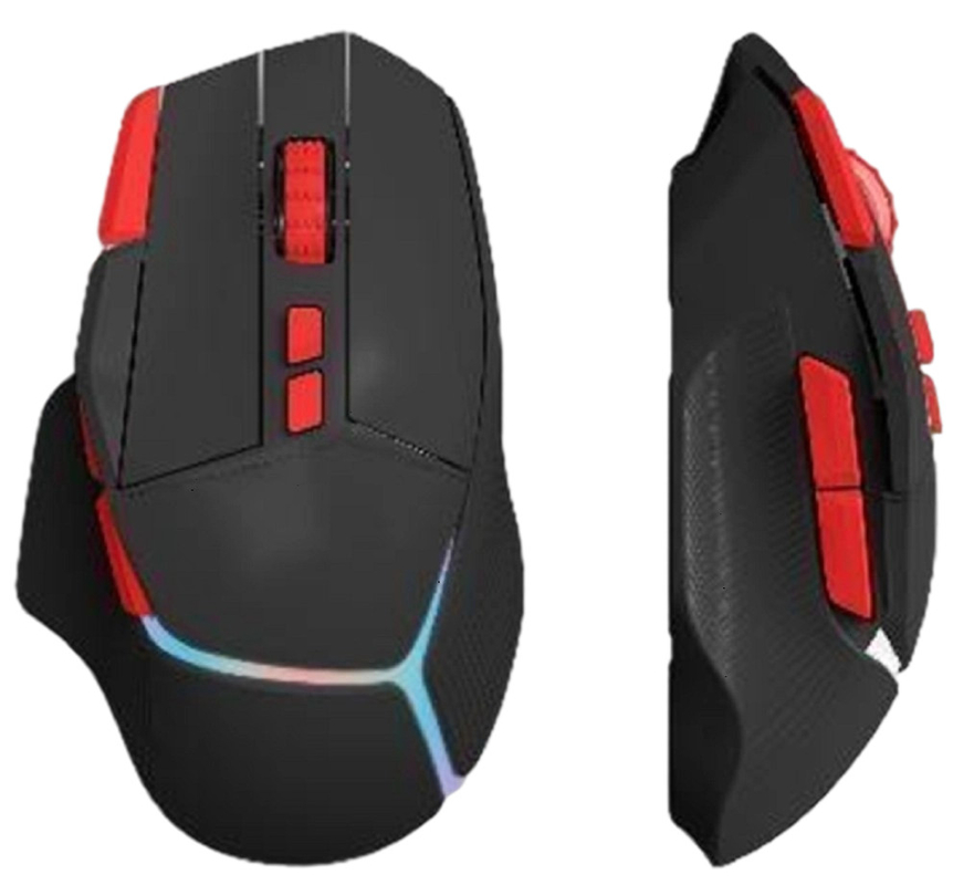8000 DPI 58g Ultra-Leichtgewicht 9D Ergonomische Gaming-Maus Öl gesprüht Laser-gegrabiert Logo Schweißbeständig und rutschfest