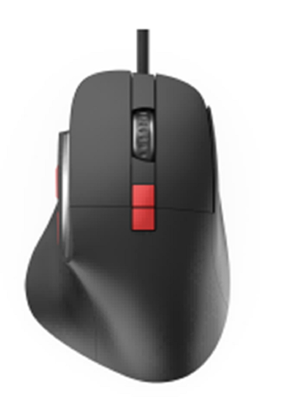 7-Taste Ergonomische E-Sports-Maus, 1200-3600 DPI Wechselbar, 3 Millionen-Klick-Mikro-Schalter für E-Sports-Spieler