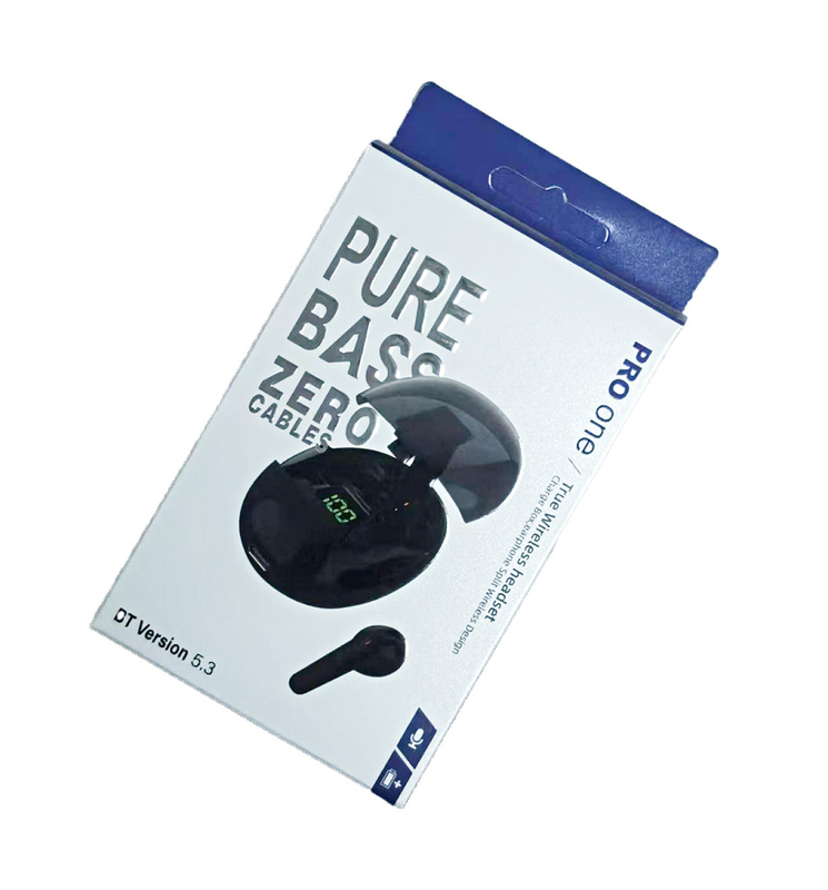 ETEK TWS Kopfhörer Einohör 32 × 18,5 × 19,5 mm F10 Lautsprecher Typ-C Schnellladung Farbbox Verpackung für Gamer Pendler