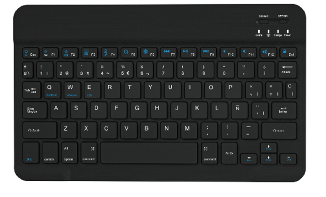 9.7-Zoll-Bluetooth-Tastatur Mehrere Farboptionen 6,4 mm Dicke 183 g Leichtbau Bluetooth 3.0 Dual-Mode Verbindung
