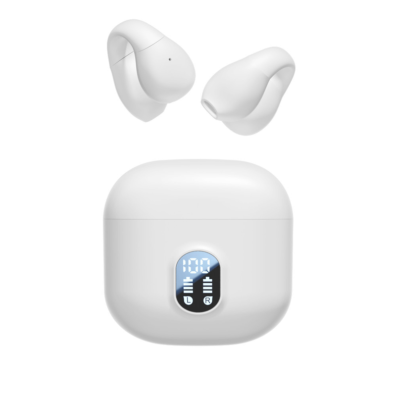 Bluetooth 5.4 TWS-Ohrhörer mit AAC SBC-Codec, 6 Stunden Spielzeit und 200 mAh Ladekast für Pendeln, Sport und Geschäft