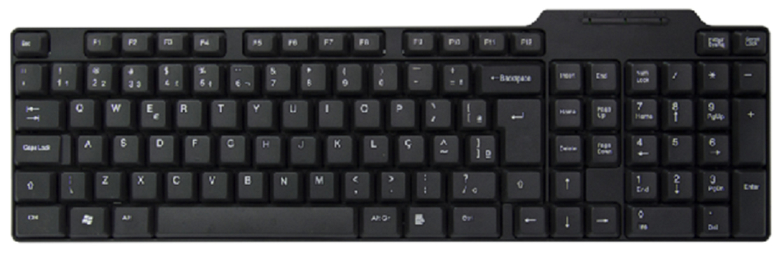 102 Tasten wasserdichte ergonomisch gestaltete kabelgebundene Tastatur, 1200 DPI, anpassbares HIPS-Material Tastatur- und Maus-Set