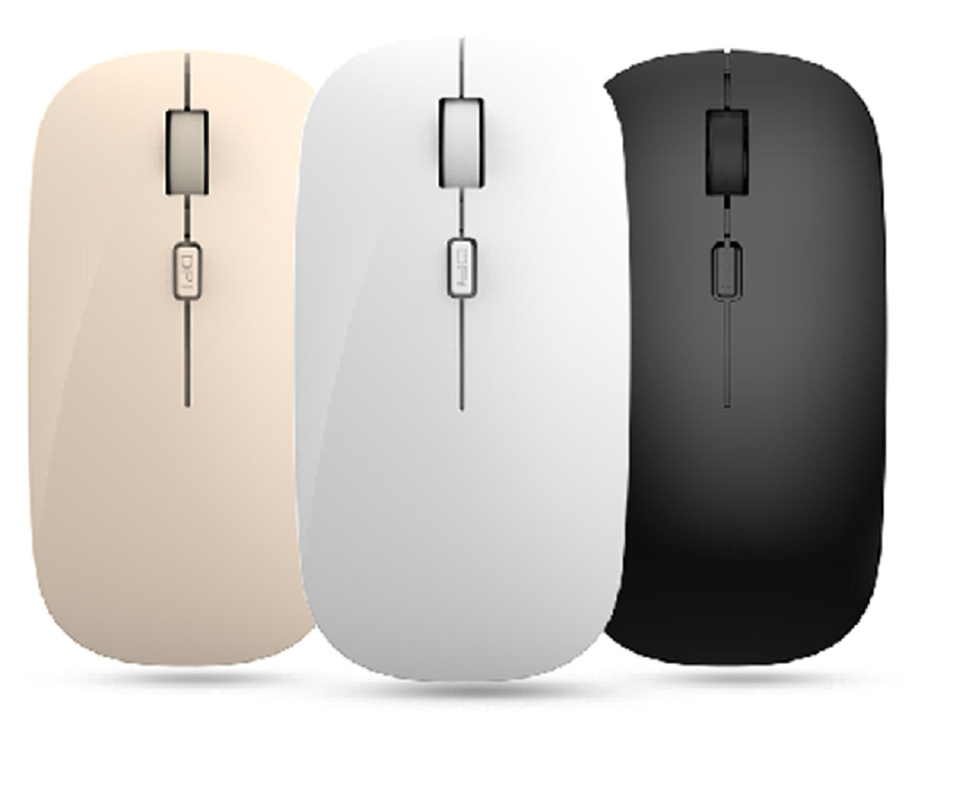 2.4G drahtlose Maus mit Windows und IOS Vier Präzisionsknöpfe 1200DPI Tracking ABS Material