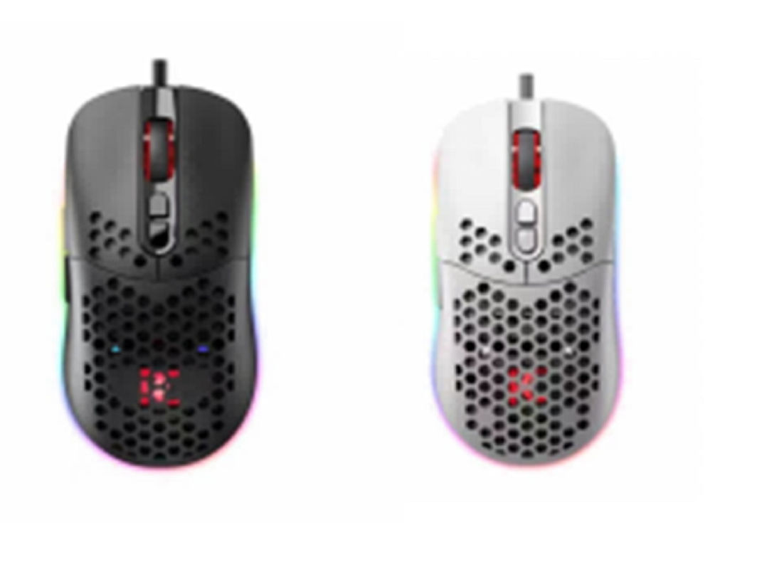 Kabelgebundene Maus bietet eine Tastenlebensdauer von 5 Millionen Klicks, einstellbare 3200 DPI, 6-Tasten-Design, wiederaufladbar