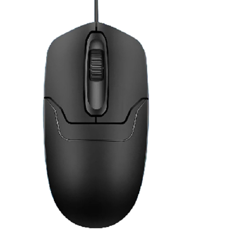 Drei-Taste-ABS Shell Design-Maus unterstützt 3 Millionen Klicks USB Plug-and-play mit Geräten für Büroangestellte