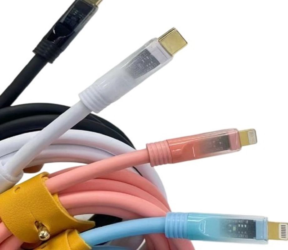 Vielfältige Farboptionen Hochgeschwindigkeits-Datenkabel, anpassbar mit 48-adriger Präzisionswebung, unterstützt Schnellladung mit vollem Protokoll