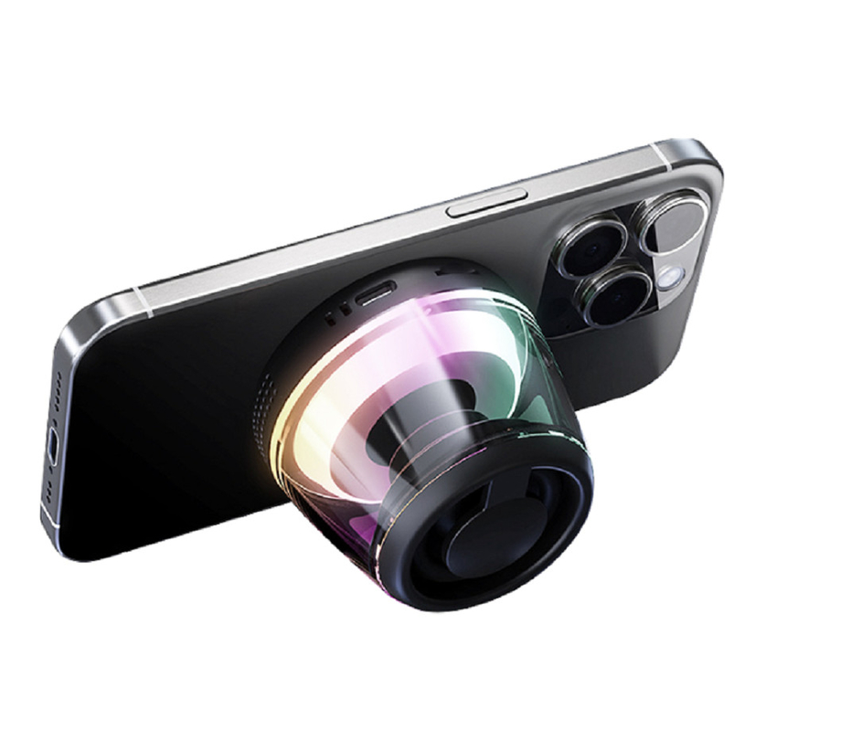 Bluetooth-Lautsprecher mit 5W Leistung 40mm Fahrer 500mAh Batterie RGB Licht Bluetooth 5.3 Kompaktes Design 4x5x5.5cm