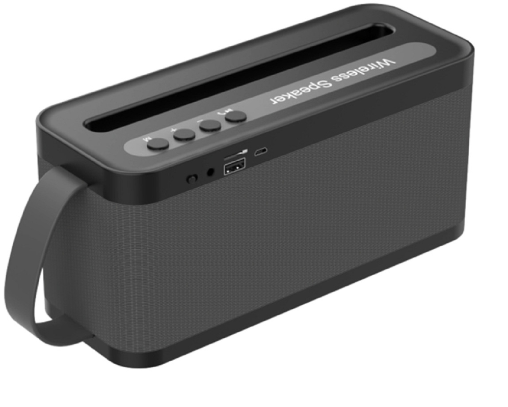Bluetooth-Lautsprecher 2400mAh Batterie unterstützt Bluetooth TF-Karte FM-Radio AUX-Eingang USB-Wiedergabe Hands-free Anrufen für den Heimgebrauch