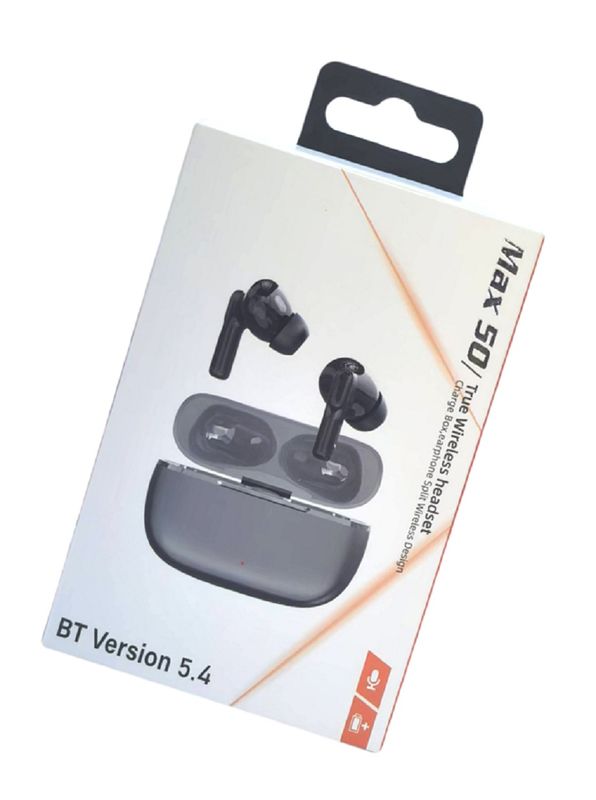 Kabelloser Ohrhörer Mini TWS-Ohrhörer Bluetooth Version 5.4 Ohrhörer F13 Kupfer-Lautsprecher 200mAh Case 100 Stück CTN Bereit Schwarz