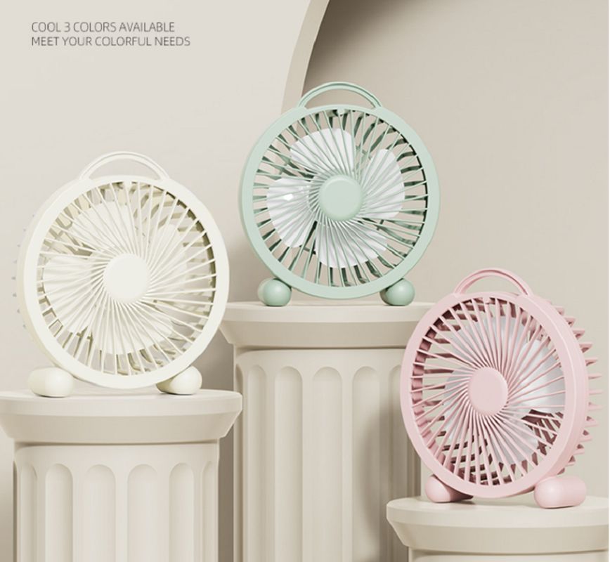 Direkt-Plug USB-Tragbarer Ventilator, benötigt kein Ladekabel, 5V Spannung und 3W Leistung, 111G Ultraleicht