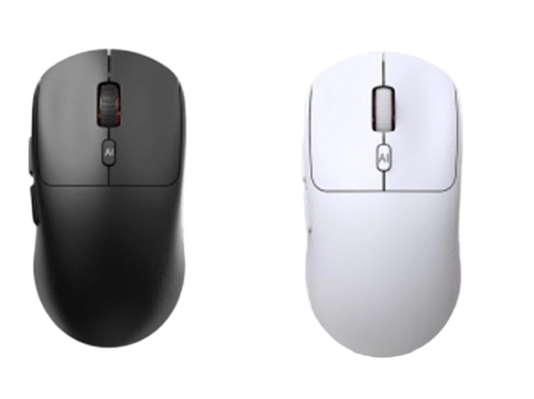 ETEK Tri-Mode KI-Maus Bluetooth+2.4G+Wired 1200-2400DPI 6 Tasten 400mAh Batterie für Büroangestellte und Gamer