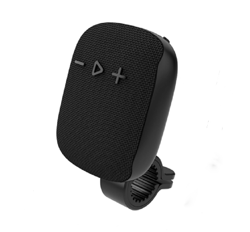 Bluetooth 5.3 Lautsprecher, 5W 45MM Treiber, 400mAh Batterie, ABS + Stoff + Siliziummaterial, TF / FM / USB Wiedergabe und Anrufen ((schwarz, rot, blau)