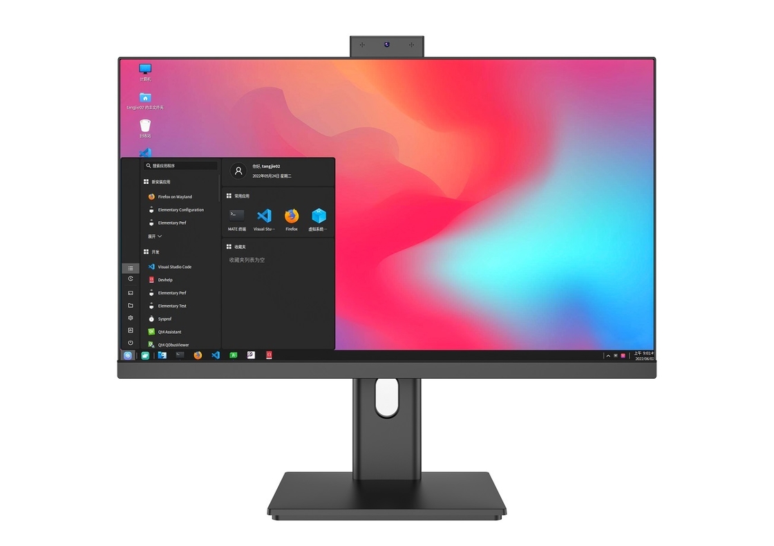 27 Zoll IPS-Gaming-Monitore mit 1920*1080 1ms Antwort 5000/1 Kontrast HDMI/DP/VGA/DC Schnittstellen beinhaltet HDMI-Kabel