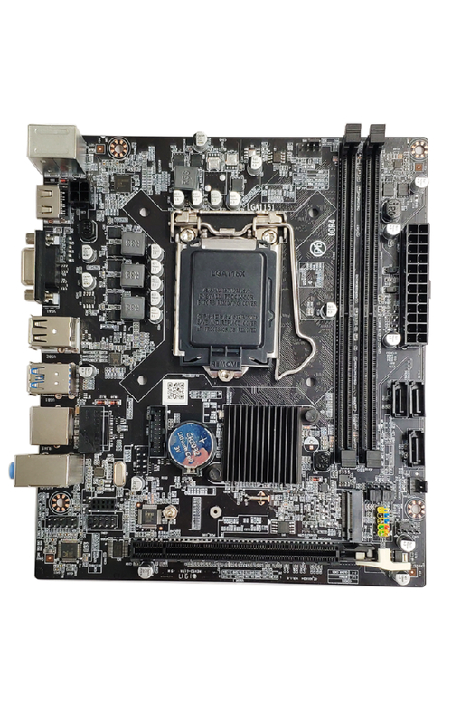 ETEK H310 Chipset Micro-ATX Motherboard für CPUs der 6./7./8./9. Generation Doppelkanal DDR4 bis zu 32 GB VGA+HDMI-Ausgänge