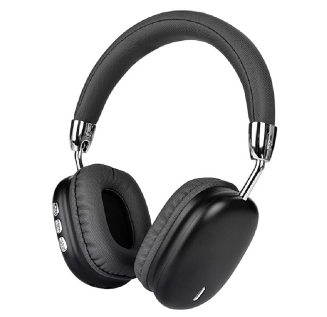 Bluetooth-Kopfhörer V5.3 - 40-mm-Treiber, 200-mAh-Akku, 6 Stunden Wiedergabe in Schwarz, Silber und Pink