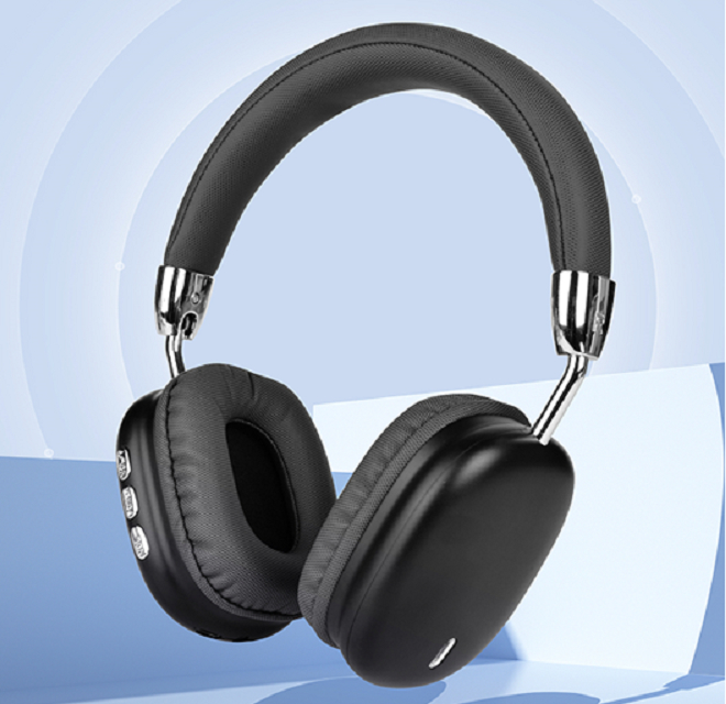 Bluetooth-Kopfhörer V5.3 - 40-mm-Treiber, 200-mAh-Akku, 6 Stunden Wiedergabe in Schwarz, Silber und Pink