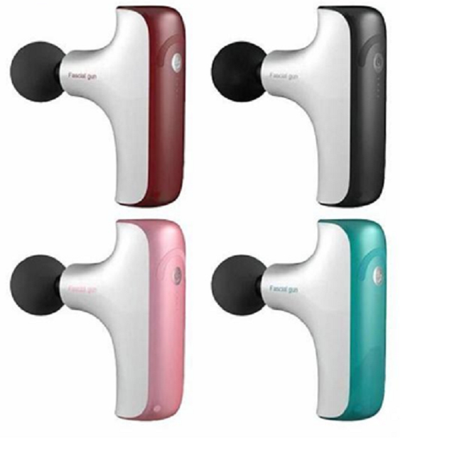 Handheld Muskelmassager ABS Körper 1800mAh Batterie 7.4V 30W 1500-4000RPM 5 Massageköpfe 4 Modi Tastensteuerung