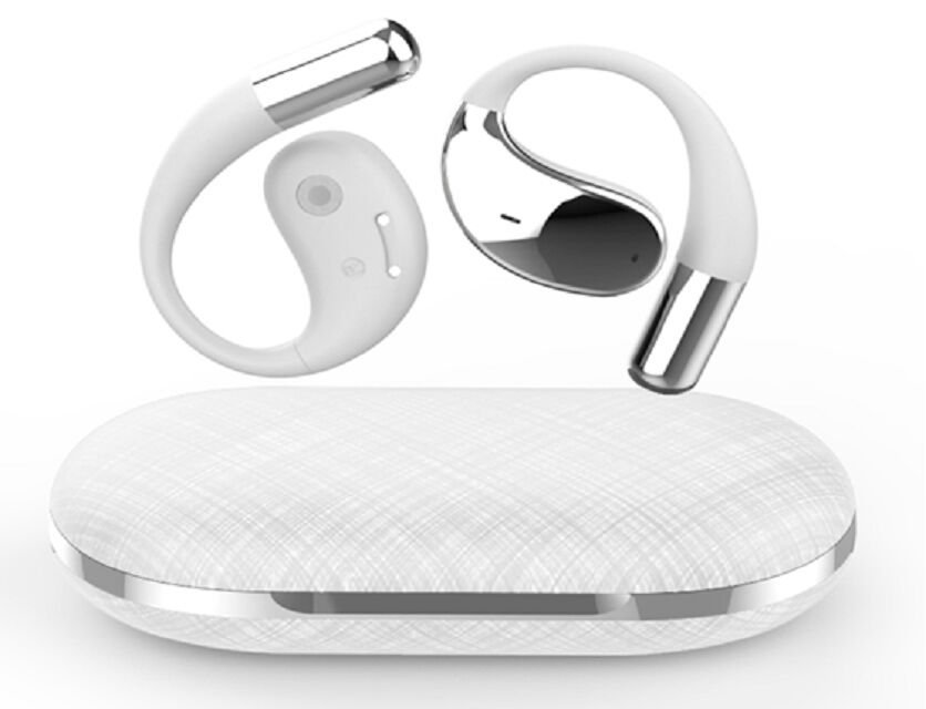 OWS Bluetooth-Ohrhörer,AB5656C-Chip, 14mm-Treiber, 3h Spielzeit, 30mAh+300mAh-Batterie, HSP/HFP/A2DP/AVRCP, 10m Reichweite, 3 Farben