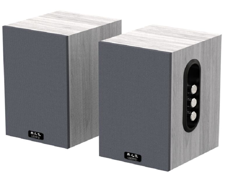 Holz Bluetooth Lautsprecher, 40W, Dual 4