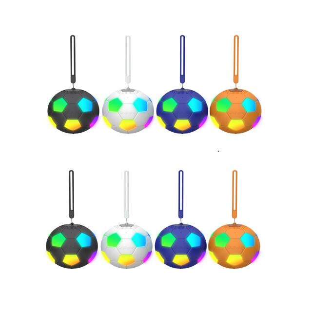 Fußballform BT Lautsprecher mit RGB-Licht, 2