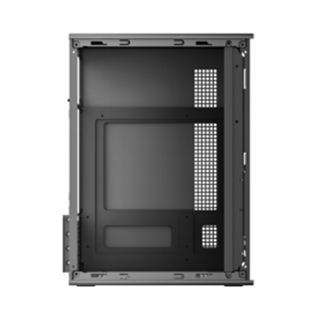 Kompakte ATX-Gehäuse 0,33mm SPCC, Front 12cm Lüfter, Dual USB + Audio, M-ATX Unterstützung, 260 * 160 * 350mm