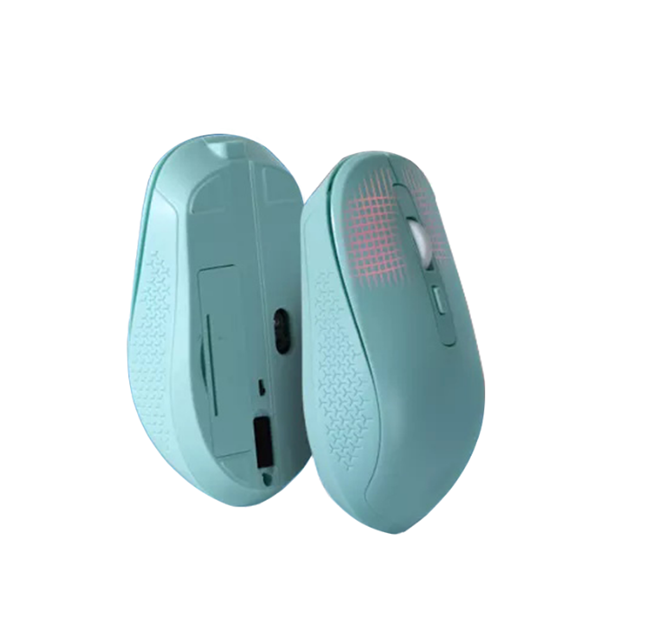 4D-Funkmaus | 2,4-GHz-Verbindung | 3-stufige DPI | AA-Batteriebetrieben | Schwarz/Weiß/Pink/Blau