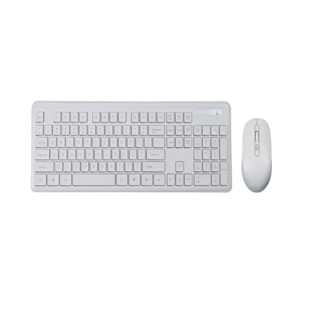 2.4GHz drahtlose Tastatur Maus Combo 10m Wirkungsdistanz 50M Click Life Nano Receiver für Desktop Laptop