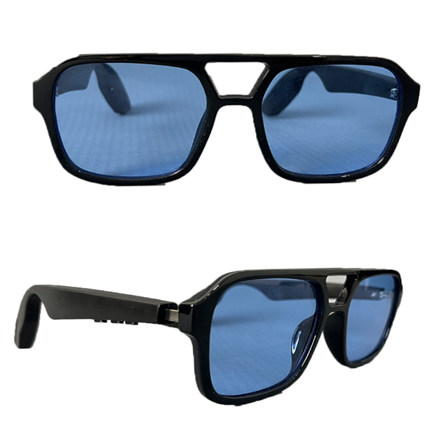 KI-Übersetzung Geräuschunterdrückung Anrufbrille V5.3 BT Smart Meeting Recorder